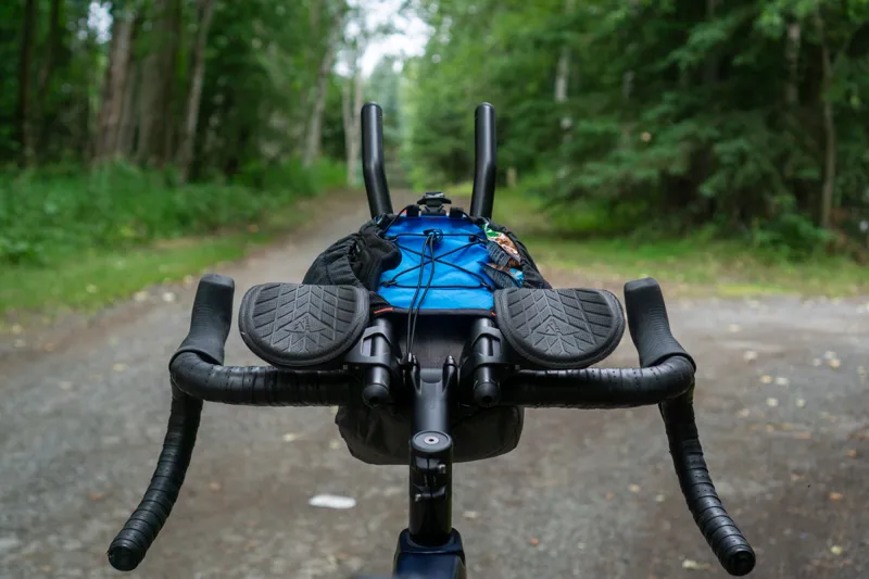 Revelate Designs Pitchfork Aerobar Bag - Black-10