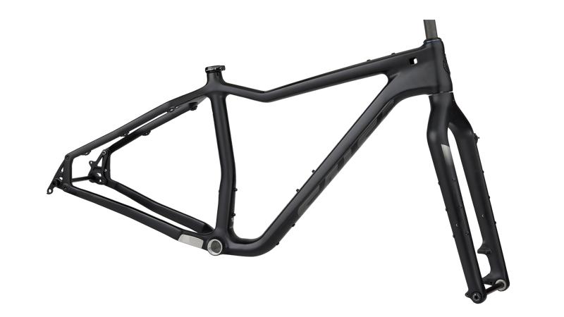 Salsa Heyday C Carbon Frameset - Carbon Black