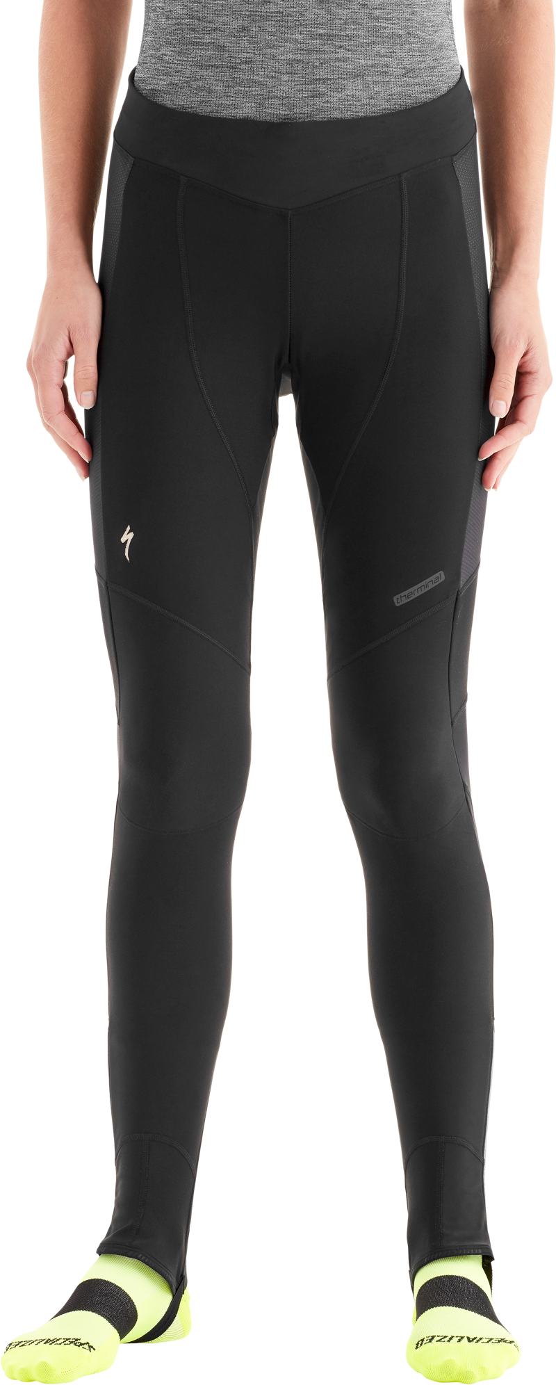 Specialized Women's Therminal and trade Tights No Chamois in Black-3