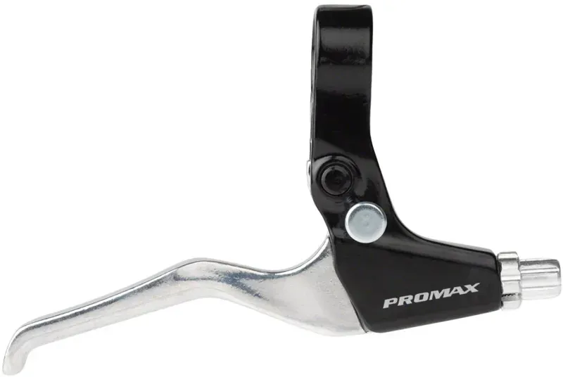Promax 46k Left Hand Locking Brake Lever in Silver/Black