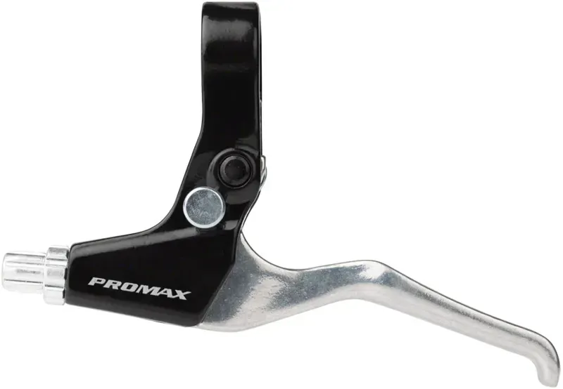 Promax 46k Right Hand Locking Brake Lever in Silver/Black