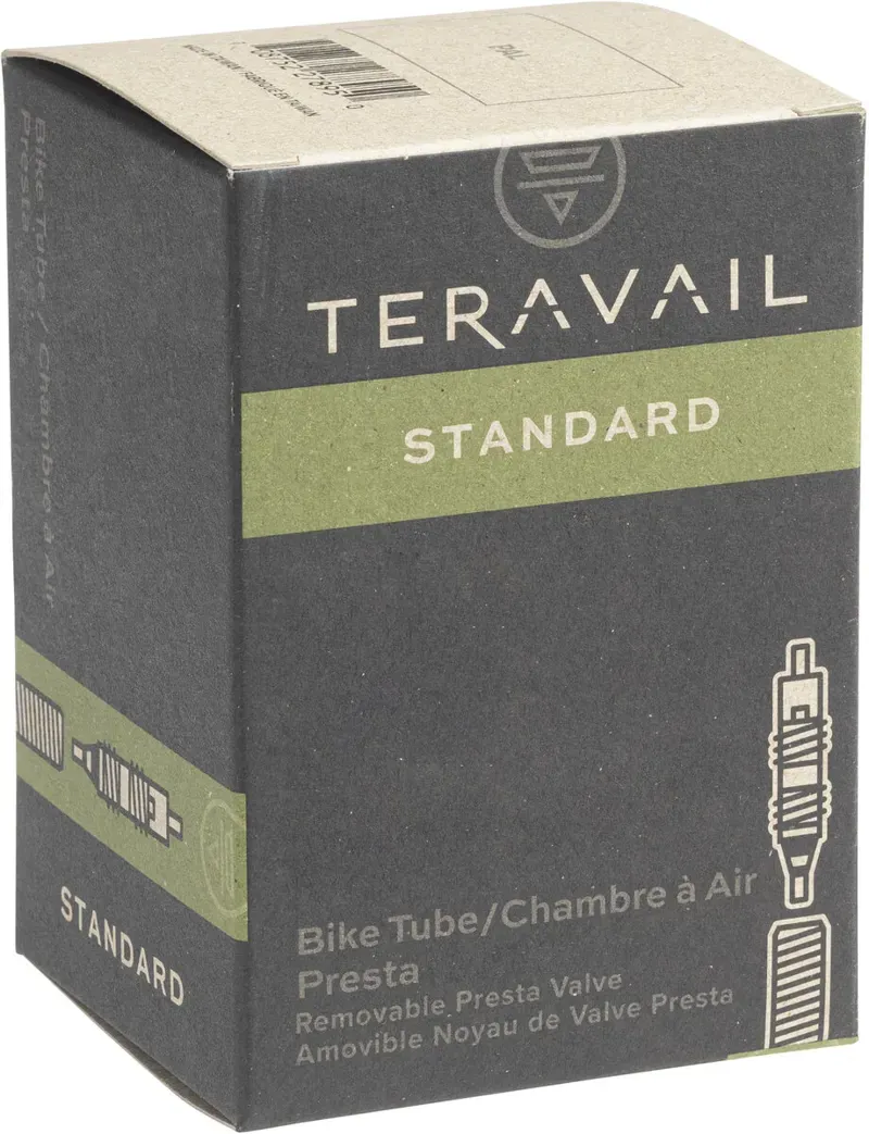 Teravail Standard Presta Valve Inner Tube - 24x2-2.4-inch 32mm