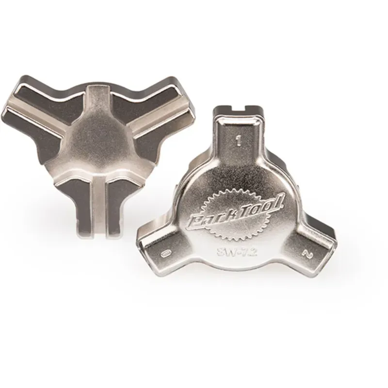 Park Tool SW-7.2 Triple Spoke Wrench in Silver