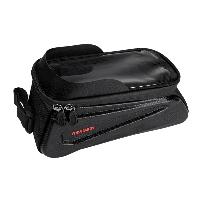 Ravemen CB11 Strap-on Top Tube Phoneholder and Bag in Black