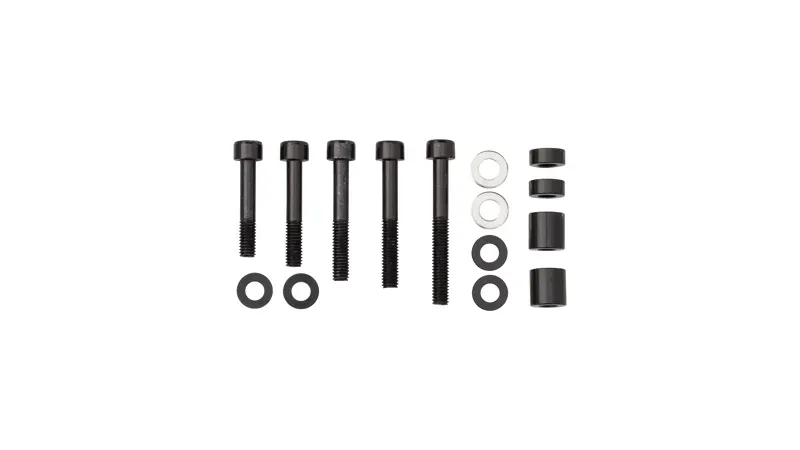 Salsa Lower Mount Kit for Alternator Rack in Black