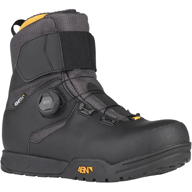 45Nrth Wolvhammer Boa Cycling Boot In Black 