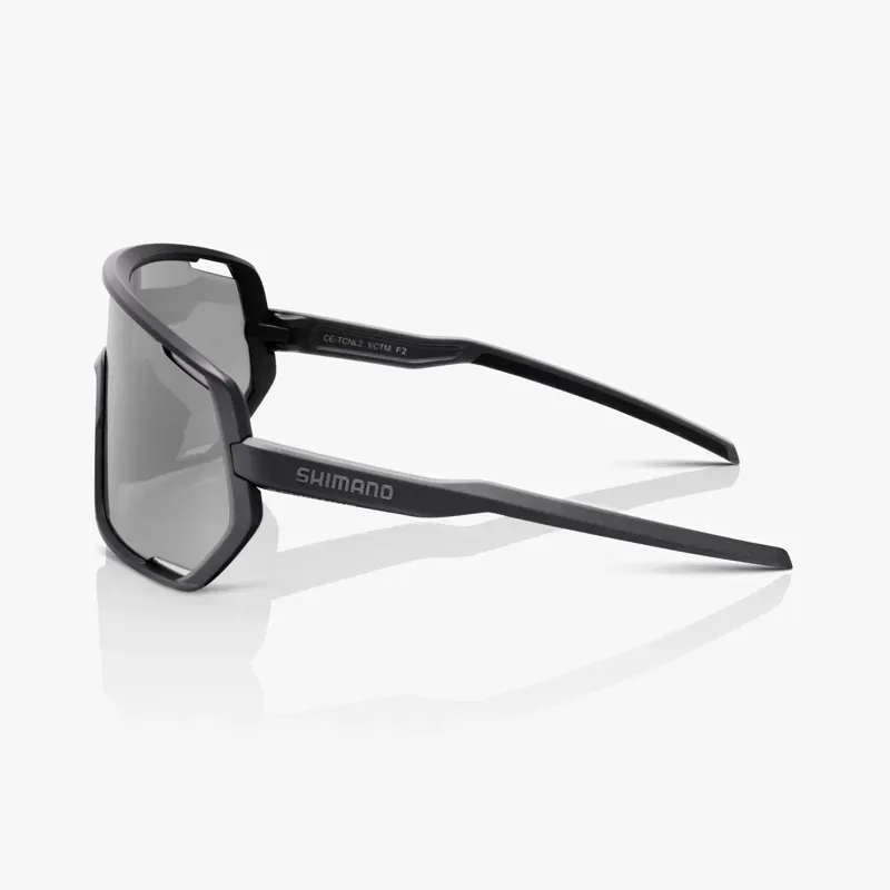 Shimano Technium CE-TCNM2 Eyewear In Matte Black with Photochromic Lens-2