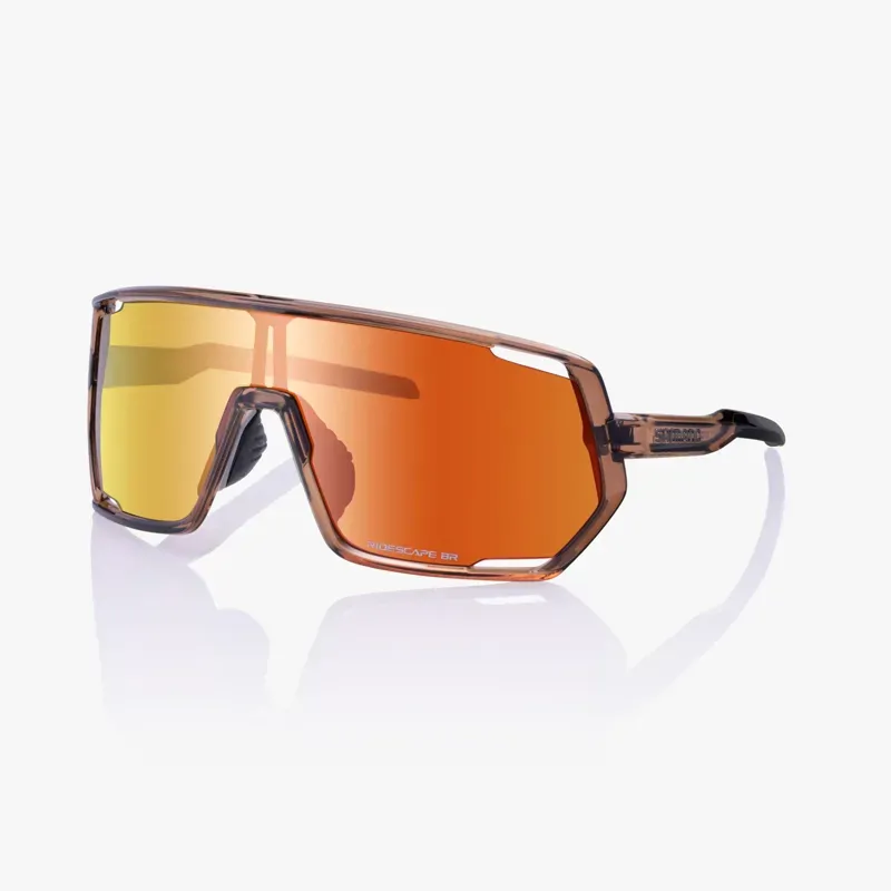 Shimano Technium CE-TCNM2 Eyewear In Transparent Bronze with RIDESCAPE Bright Lens