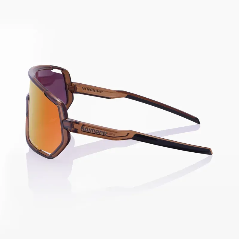 Shimano Technium CE-TCNM2 Eyewear In Transparent Bronze with RIDESCAPE Bright Lens-2