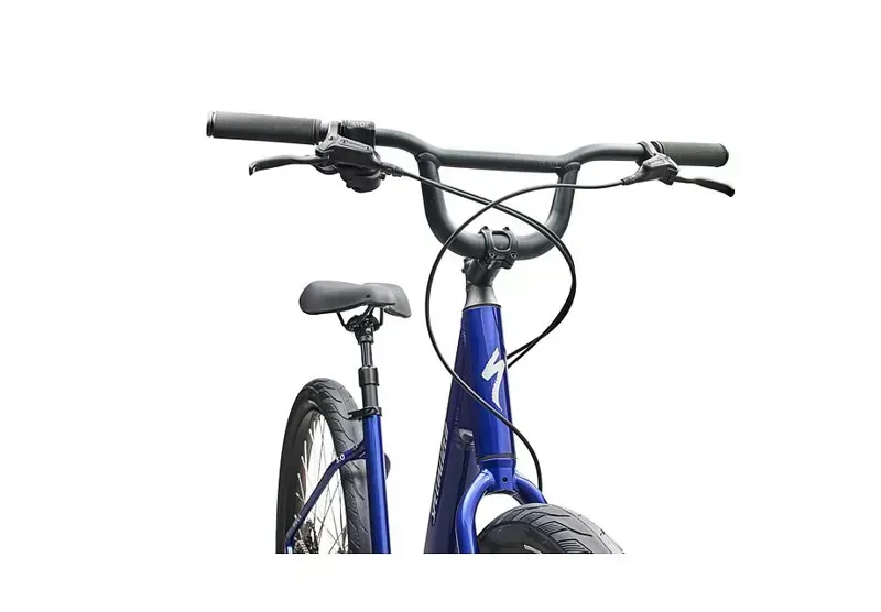 Specialized Roll 3.0 Low Entry Hybrid Bike in Majesty Blue/Dolomite-4