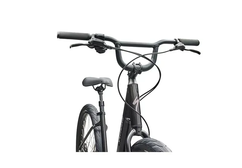 Specialized Roll 3.0 Low Entry Hybrid Bike in Obsidian/Desert-4