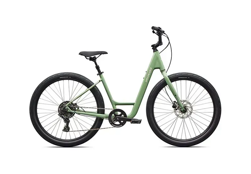 Specialized Roll 3.0 Low Entry Hybrid Bike in Pistachio/Desert Rose