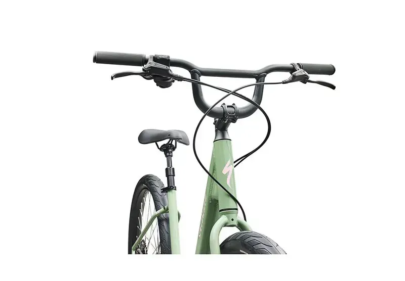 Specialized Roll 3.0 Low Entry Hybrid Bike in Pistachio/Desert Rose-4