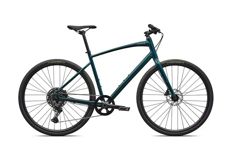 Specialized Sirrus X 3.0 Hybrid Bike in Gloss Emerald Metallic