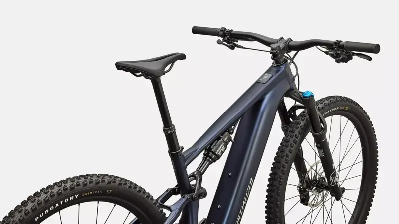 Specialized Turbo Levo R Comp Alloy eMountain Bike in Satin Metallic Deep Marine-3
