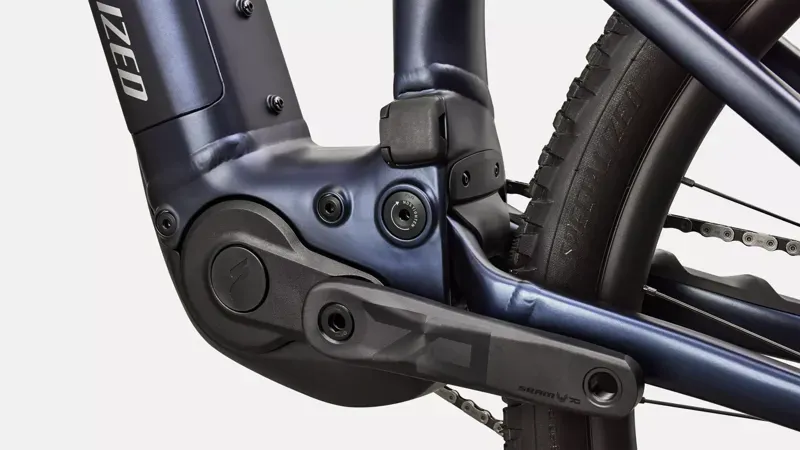 Specialized Turbo Levo R Comp Alloy eMountain Bike in Satin Metallic Deep Marine-6