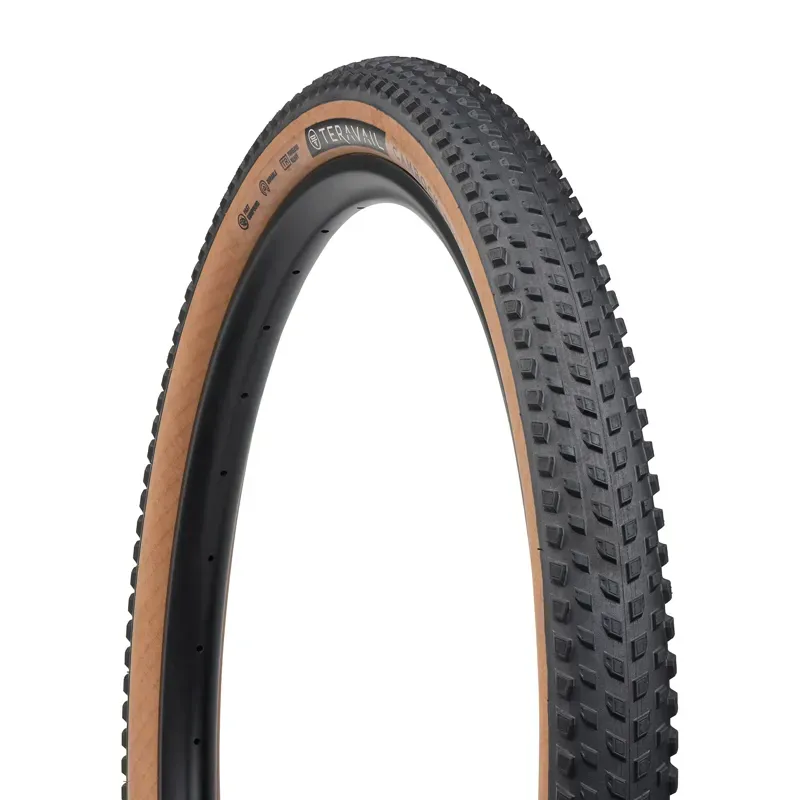 Teravail Ehline 29x2.8 Tubeless Folding Durable Tire in Black-Tan