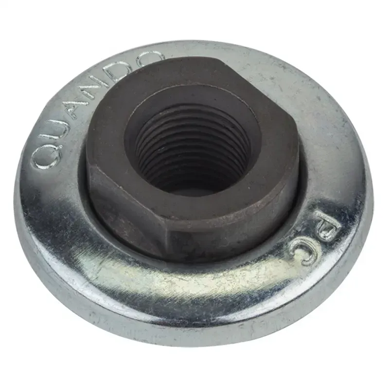 Wheel Master 3/8-inch Rear Hub Cone with Dustcover in Silver
