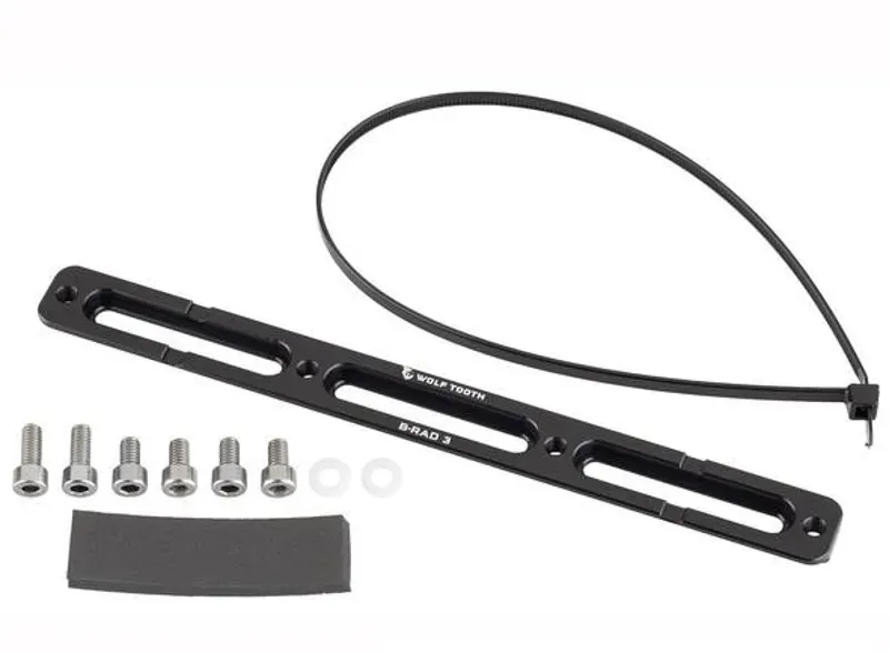 Wolf Tooth B-RAD 3 Slot Mounting Base in Black